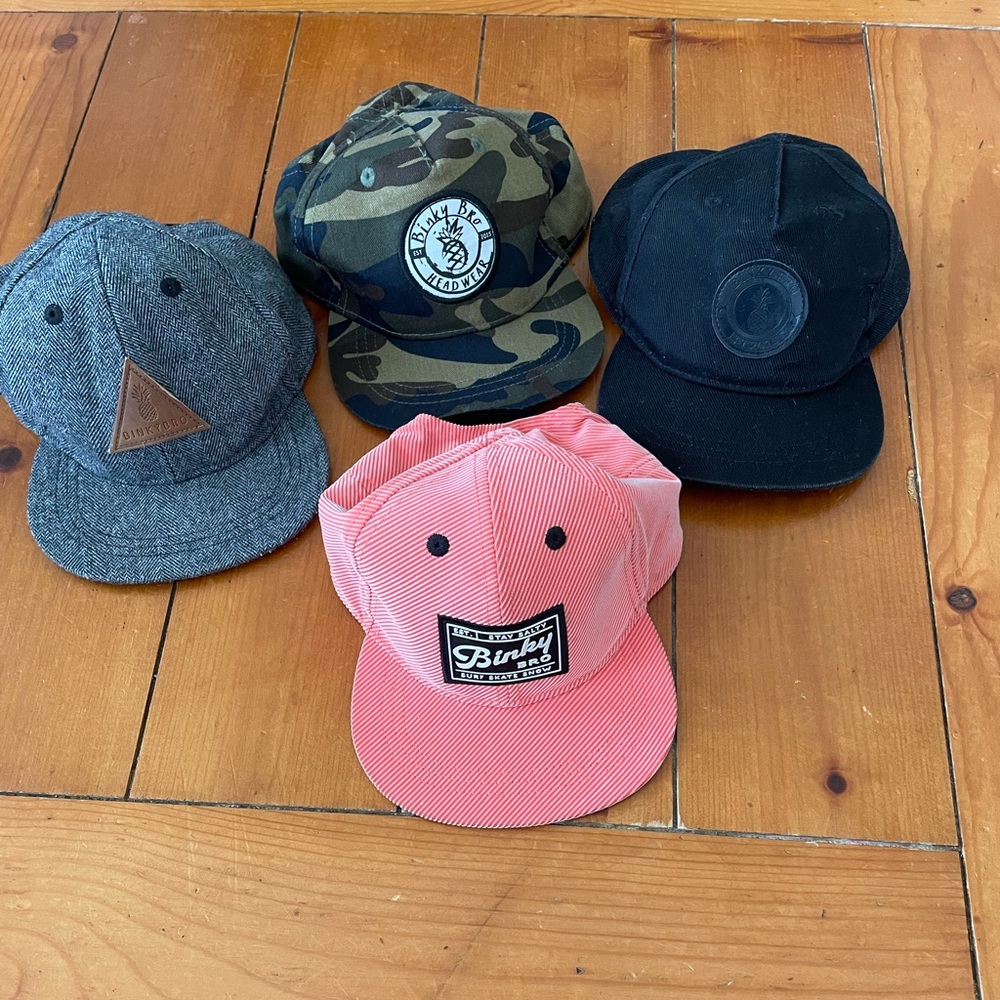 Binky Bro Hats four